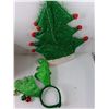 Image 5 : Christmas Lights and Hats Lot - (5) Noma Lights, (3) Assorted Lights, (2) Christmas Hats, Tinsels an