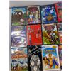 Image 2 : Plastic Bin, Belt Buckle, Assorted Movies - As Is