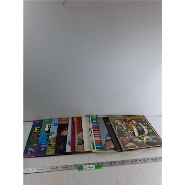 (12) Records - Kenny Rogers, The Charlie Daniels Band, The Kingsmen, Misc - As Is