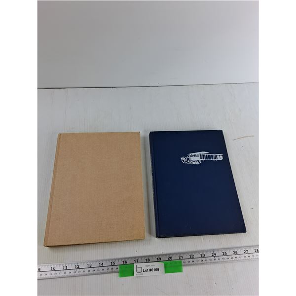 (2) Books - Aircraft Aircraft, Books For The People - As Is