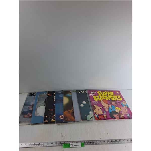 (8) Records - Rachel Sweet, Andrew Gold, The Manhattans, Misc - As Is