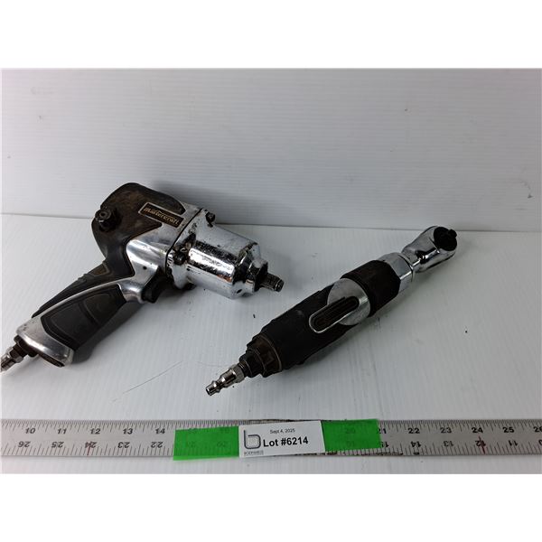 Mastercraft Pnematic Air Powered Impact Driver, Pneumatic Air Ratchet
