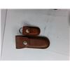 Image 2 : Misc Utility Lot - Misc Lights, Spinning Wire Brush, Leather Button Pouches, Other