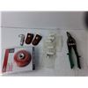 Image 3 : Misc Utility Lot - Various Lights, Carbon Steel Clipper, Mini Razor Blade, Wire Brush, Other