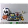 Image 1 : Misc Utility Lot - Various Lights, Mini Shears, Razor Blade Mini