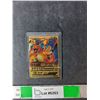 Image 1 : Gold V Evolution Pokemon Charizard Holographic Card 2021/22 CANNOT AUTHENTICATE