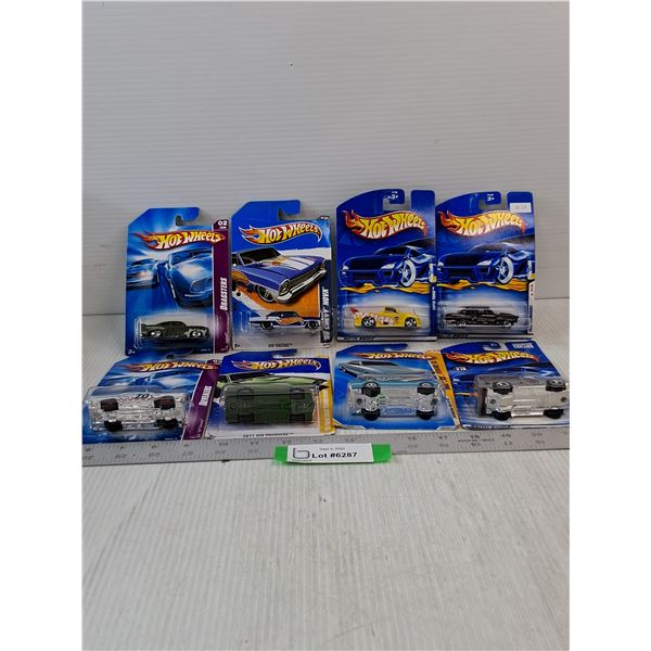(8) Variety Of Hot Wheels- 67 Chevelle, 66 Chevy Nova