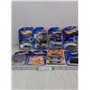 Image 1 : (7) Variety Of Hot Wheels And (1) Matchbox Car- Cadilac, Toyota Land Cruiser