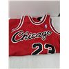 Image 2 : White Chicago Bulls Jersey(Size L) & Red Chicago Bulls Jersey(Size S)