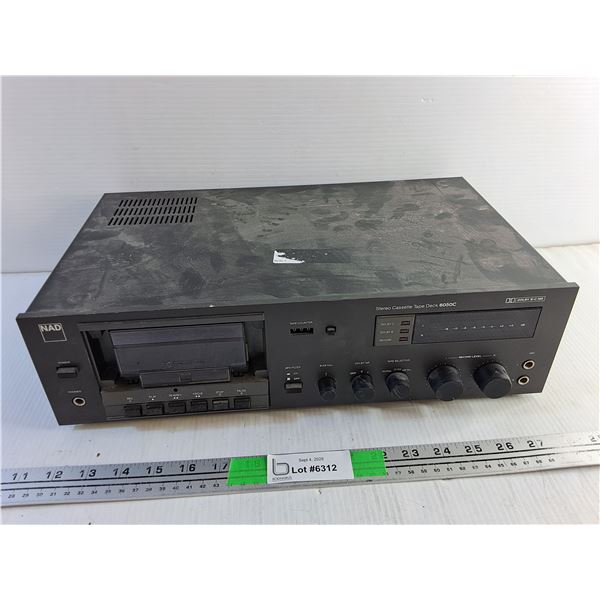 NAD Stereo Cassette Tape Deck - Powers On, As Is