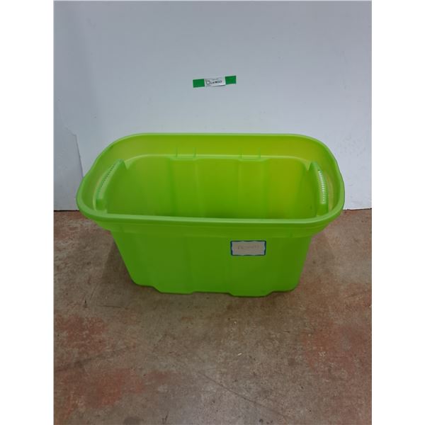 **Plastic Storage Tote - 26" x 16" x 13", Cannot Ship