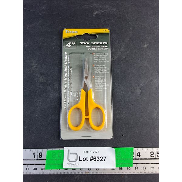 Titanic 4" Mini Shears - New