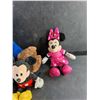 Image 3 : Mickey Mouse, Minnie, Bear Plush Toys