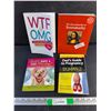 Image 1 : (4) Books - Dads Guide to Pregnancy for Dummies, The Encyclopedia of Immaturity, WTF to OMG