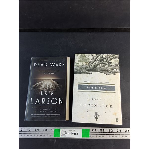 Dead Wake & East of Eden Books