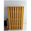 Image 2 : Wooden Bread Cutting Board with Crumb Catcher, Planter