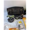 Image 2 : Harley Davidson Bag, Light Bulbs, Hulk Figure, Cable Connectors, Misc