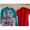 Image 3 : (4) Kids Clothes, Size 8 Kids Jeans, Large Knitted Red Sweater, Unknown Sizes