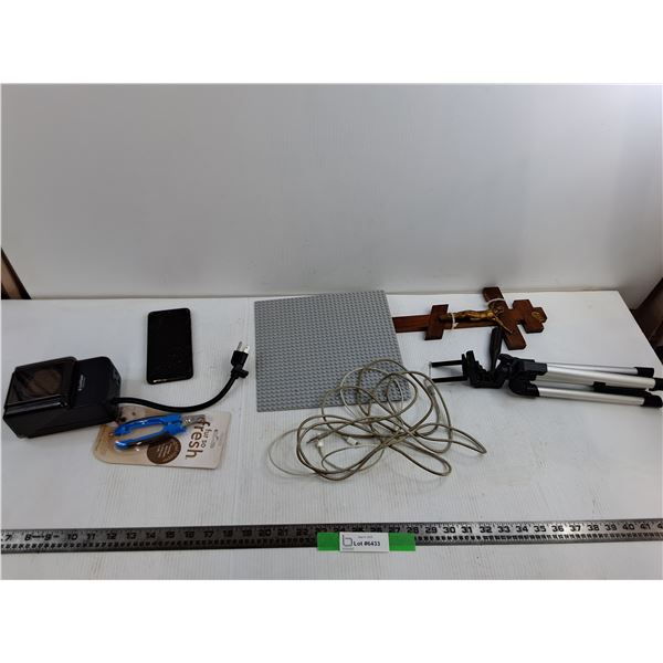 NIB Dog Nail Clipper, Tripod, Motorola Smart Phone, Misc