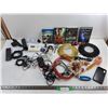 Image 1 : (4) Movies, Harry Potter Blu Ray, I Buy Power Gaming Mouse, Misc Cables