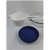 Image 2 : (5) Various Dishes, Pyrex, Pfaltzgraffm Corelle, Misc