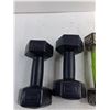 Image 2 : (4) Dumbells, 3lb and 5lb