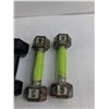 Image 3 : (4) Dumbells, 3lb and 5lb