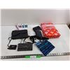 Image 1 : Spritz Easy Care Table Cloth, (2) Guess Purses, Victoria Secret Purse, Misc