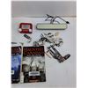 Image 2 : (3) Haunted Canada Novels, Mini 4″ Etch-a-Sketch, Led Light Bar Works, Misc