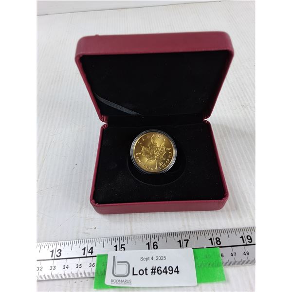 Canadian One Ounce Gold Coin - As Is CANNOT AUTHENTICATE