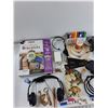 Image 2 : Kits For Kids Best Friends Bracelets, (2) Headphones, Markers, Misc - As Is