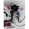 Image 5 : (3) Perfume Bottles, Headphones, Nail Drill, Misc - As Is