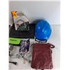 Image 3 : File Folder, Polaroid Case, Hardhat, Misc - As Is