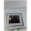Image 1 : Framed Kip Weeks The Strangers Picture - 15'' x 12'' As Is