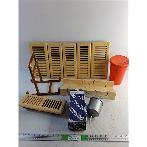 Mitre Box, Nordic Fuel Filter, Floor Registers, Copper Pipe Rack
