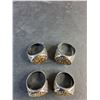 Image 2 : (4) Seal Rings - Size 10