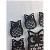 Image 2 : (5)  Owl Trivets