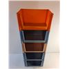 Image 2 : **Stackable Plastic Storage Bins 32" x 12" x 8", Cannot Ship