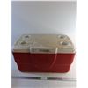 Image 1 : **Large Coleman Cooler 25" x 14" x 14", Cannot Ship