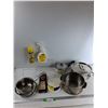 Image 1 : (2) Pots, (2) Pans, Kitchen And Bathroom Cleaner, Misc - As Is CANNOT SHIP