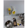 Image 2 : (2) Pots, (2) Pans, Kitchen And Bathroom Cleaner, Misc - As Is CANNOT SHIP