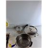 Image 3 : (2) Pots, (2) Pans, Kitchen And Bathroom Cleaner, Misc - As Is CANNOT SHIP