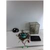 Image 1 : Ski Goggles, Plastic Bin, Dream Catcher, Misc - As Is