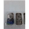Image 2 : (5) Scottsdale Silver One Ounce Silver Bars - As Is CANNOT AUTHENTICATE