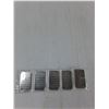 Image 4 : (5) Scottsdale Silver One Ounce Silver Bars - As Is CANNOT AUTHENTICATE