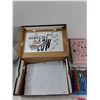 Image 2 : (2) Notebooks, Pencil Crayons, Markers, Misc - As is