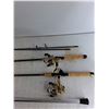 Image 3 : (2) Fishing Rods, Lacrosse Stick - As Is -  PICK UP ONLY