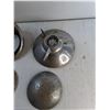 Image 3 : Vintage Headlight Assembly, (3) Vintage Hubcab Covers