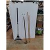 Image 1 : *Rake, Garden Hoe, (2) Handles - As Is CANNOT SHIP