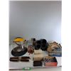 Image 1 : (4) Bed Legs, (4) PVC Pipes, Nails, Misc - As Is